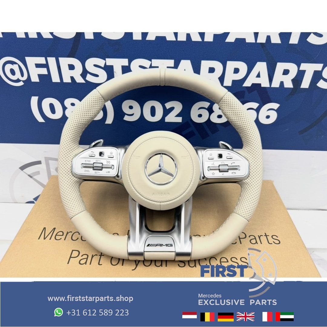 2023 AMG STUUR BEIGE A35 A45 CLA45 C63 E63 GLC63 GLE63 GT63, Gebruikt, -, Ophalen of Verzenden, -