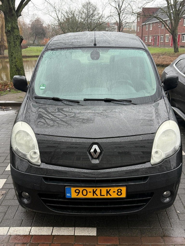 Renault Kangoo 1.6 16V 78KW Family 2010 Zwart, 1373 kg, 4 cilinders, USB, Zwart