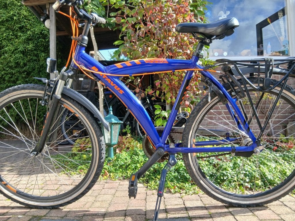 Jongensfiets maat 48, Terugtraprem, Batavus, Zo goed als nieuw, Handrem