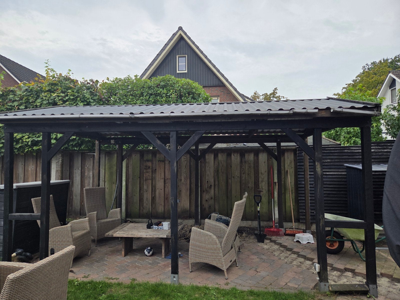 Basisdeell overkapping, Ophalen, Gebruikt, Tuinpaviljoen
