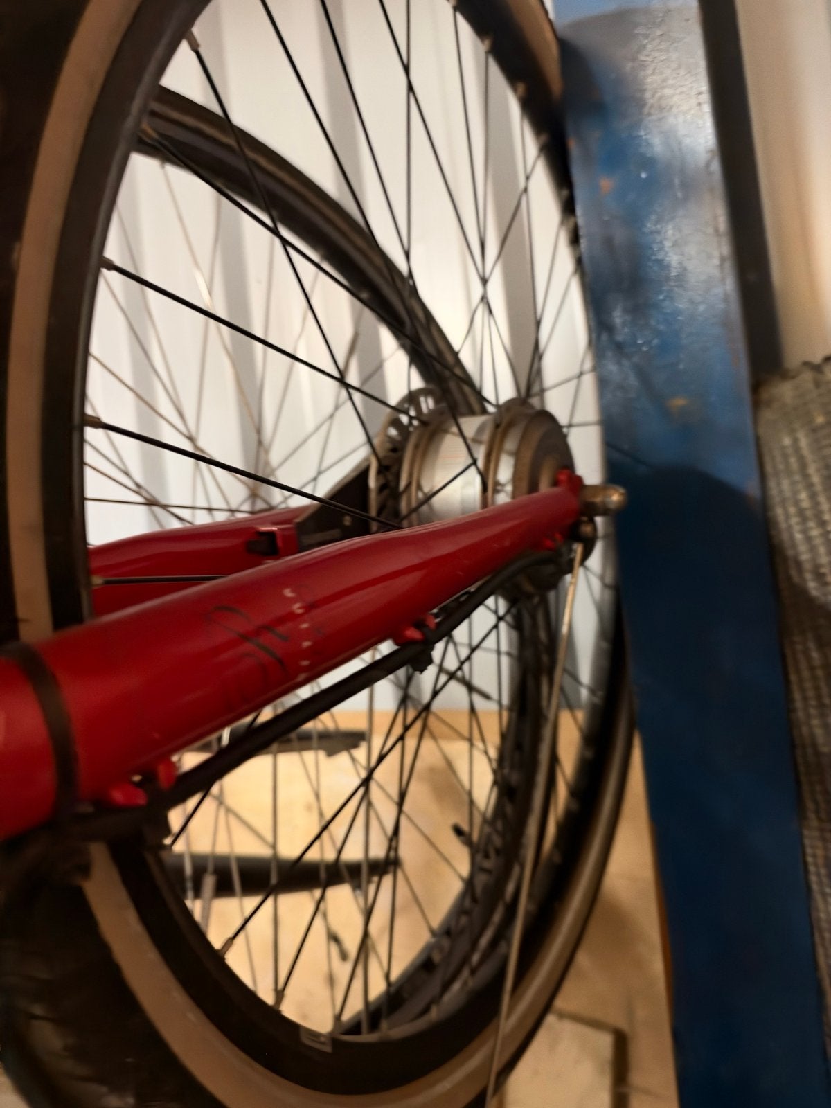 Cortina Ecomo voorwielmotor werkend 24V versie, Ophalen of Verzenden, Gebruikt, Elektrische fiets, Motor