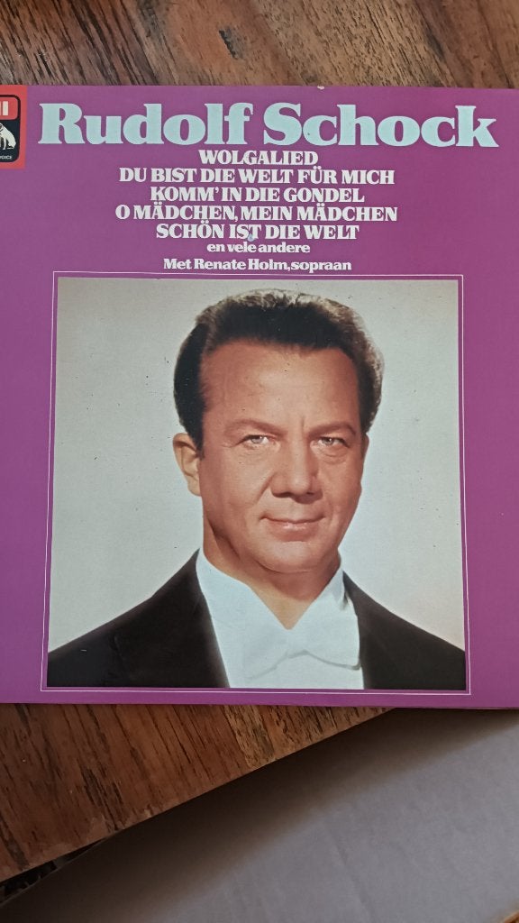 lp Rudolf Schock, Cd's en Dvd's, Ophalen, Opera of Operette, Zo goed als nieuw, 12 inch