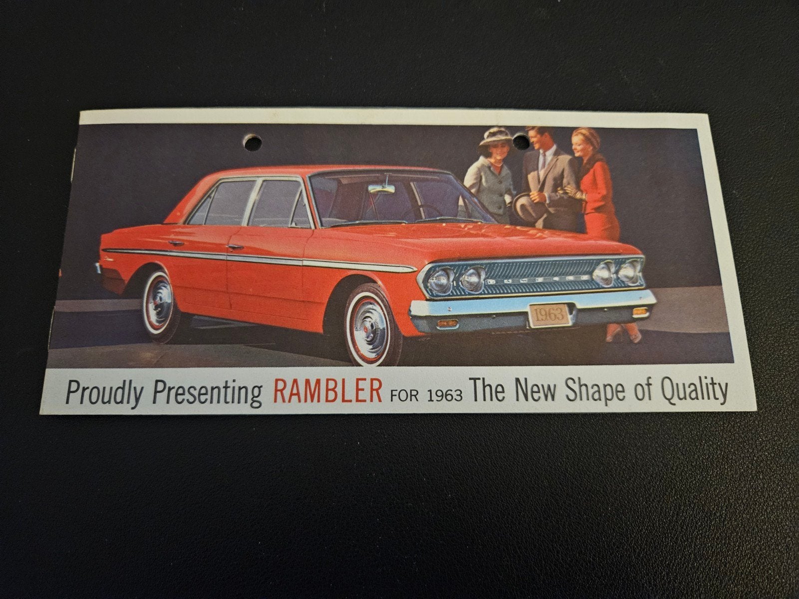 Brochure Rambler 1963 USA, Ophalen of Verzenden, Zo goed als nieuw, Overige merken
