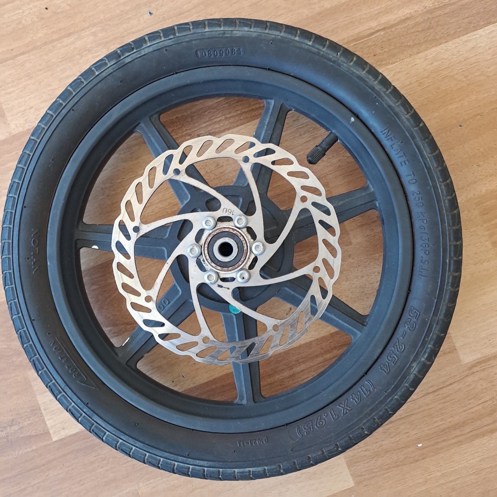 14 inch Voorwiel voor E-bike, Fietsen en Brommers, Elektrische fietsen, Ophalen, Gebruikt, Overige merken