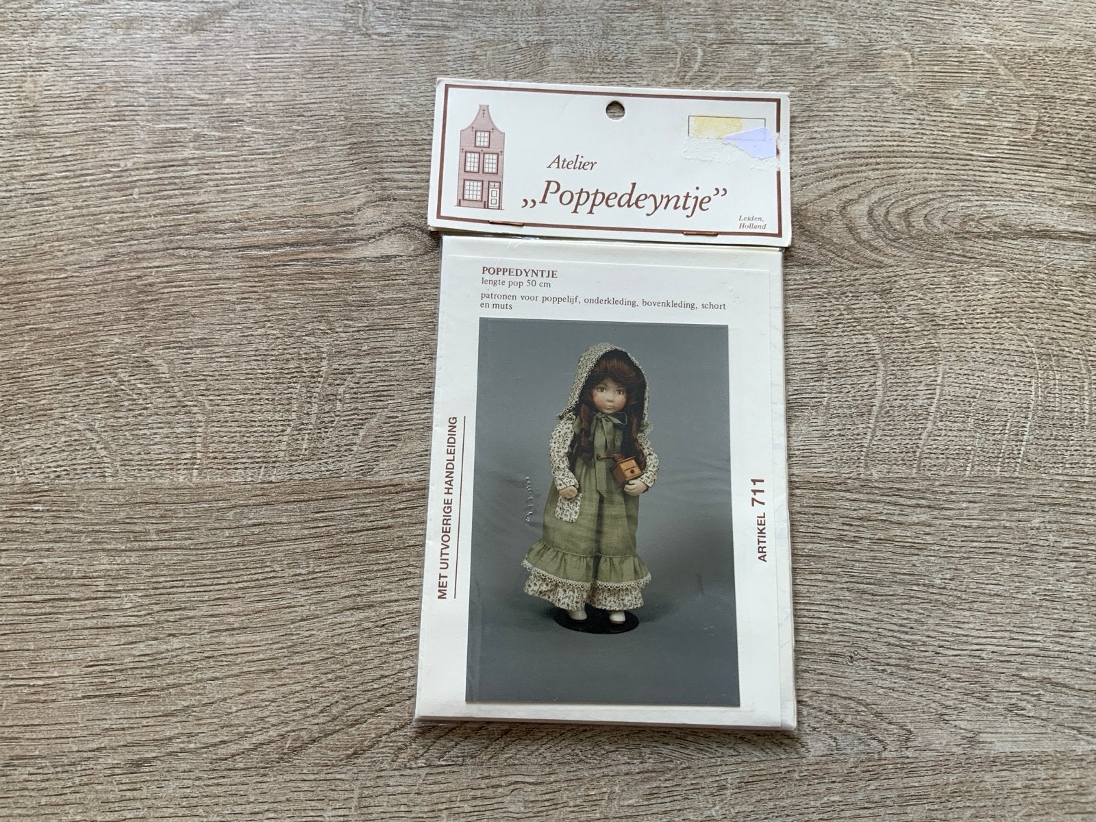 Vintage "Poppedeyntje" Patroon Atelier “Poppedeyntje”, Ophalen of Verzenden, Nieuw