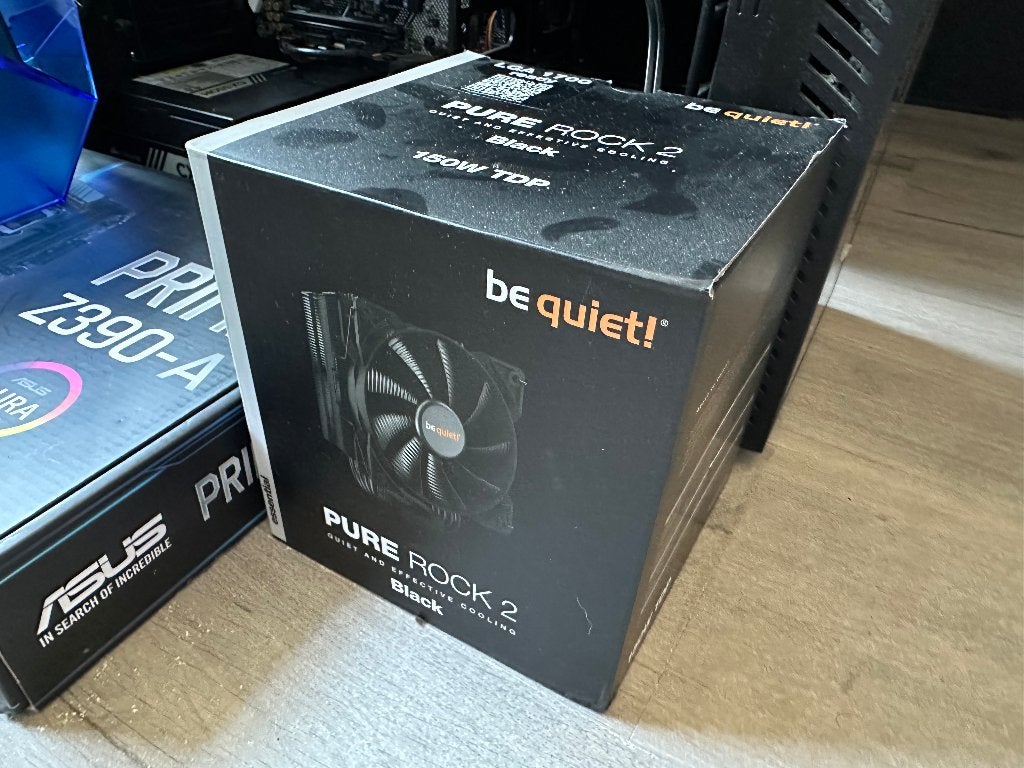 be quiet! Pure Rock 2 Black (BK007) – CPU-koeler – compleet, Computers en Software, Ophalen of Verzenden, Gebruikt, Luchtkoeling