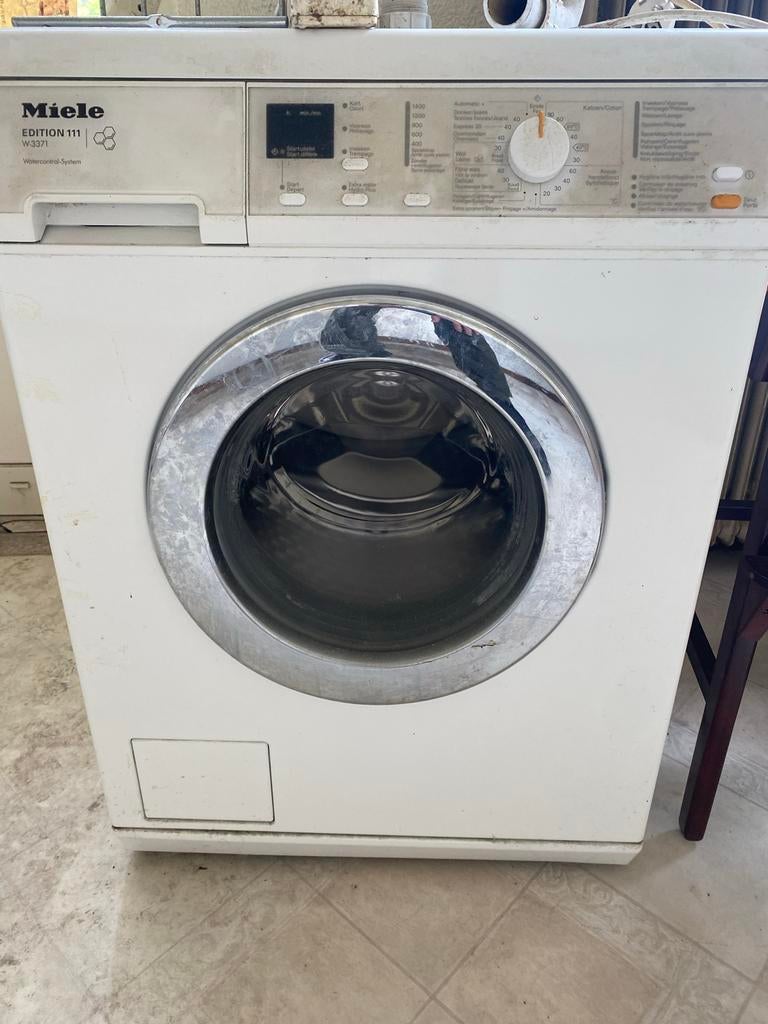 Miele W.3371 Edition 111 Wasmachine - Voorlader, Gebruikt, Ophalen of Verzenden, Voorlader, 85 tot 90 cm