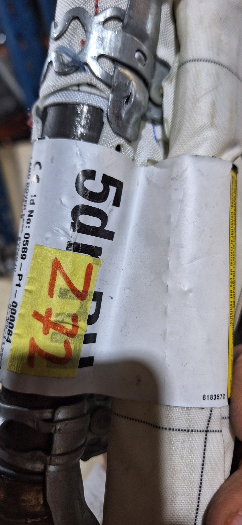 Originele Land Rover Gordijnairbag Windowbag OEM BJ3214K159B, Gebruikt, -, -, Ophalen of Verzenden