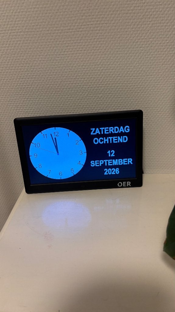 OER dementie klok, Ophalen, Zo goed als nieuw