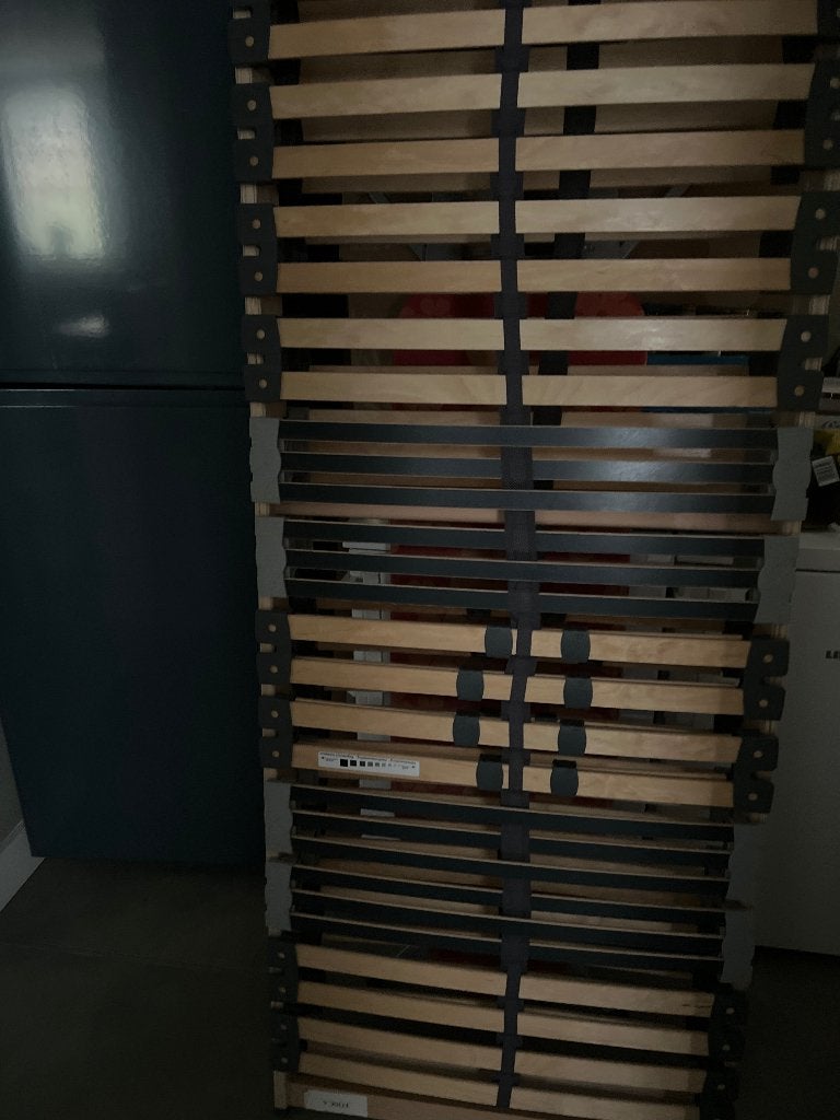 2x lattenbodem 70x200cm, Huis en Inrichting, Slaapkamer | Matrassen en Bedbodems, Ophalen, Zo goed als nieuw, Bedbodem, 200 cm