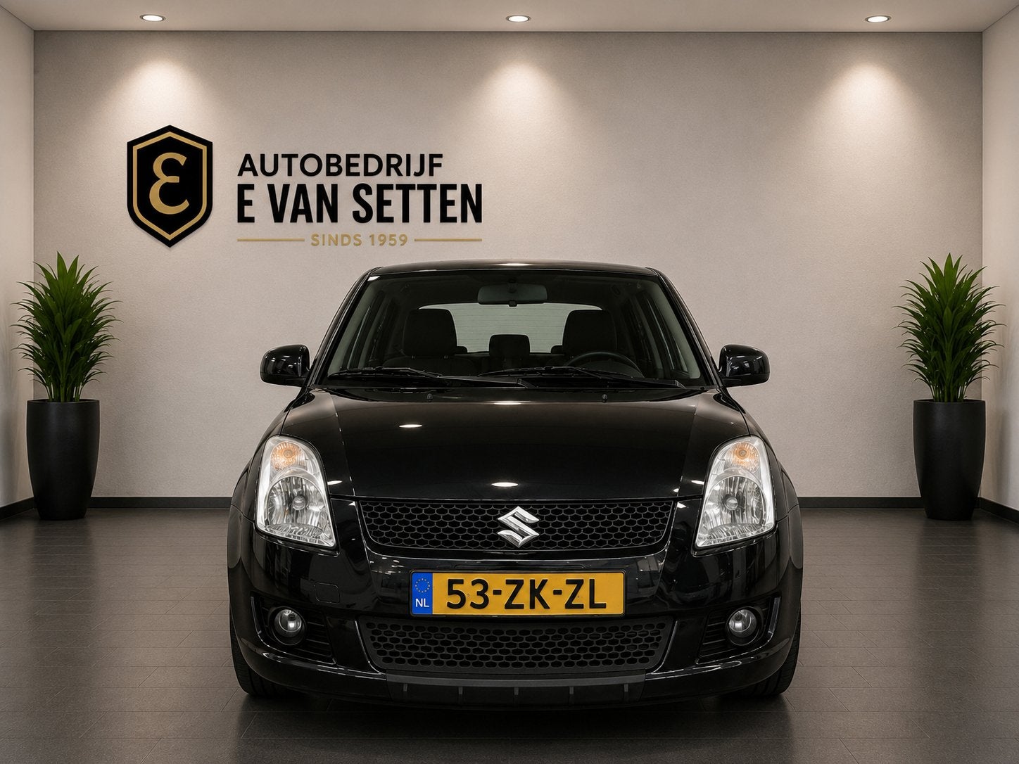 Suzuki Swift 1.3 GT Shogun Airco/Trekhaak, Stof, Zwart, 400 kg, Origineel Nederlands