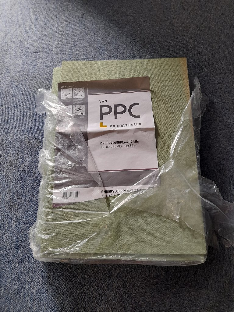 ondervloer voor laminaat, Ophalen, Overige materialen, 30 cm of meer, 50 tot 150 cm