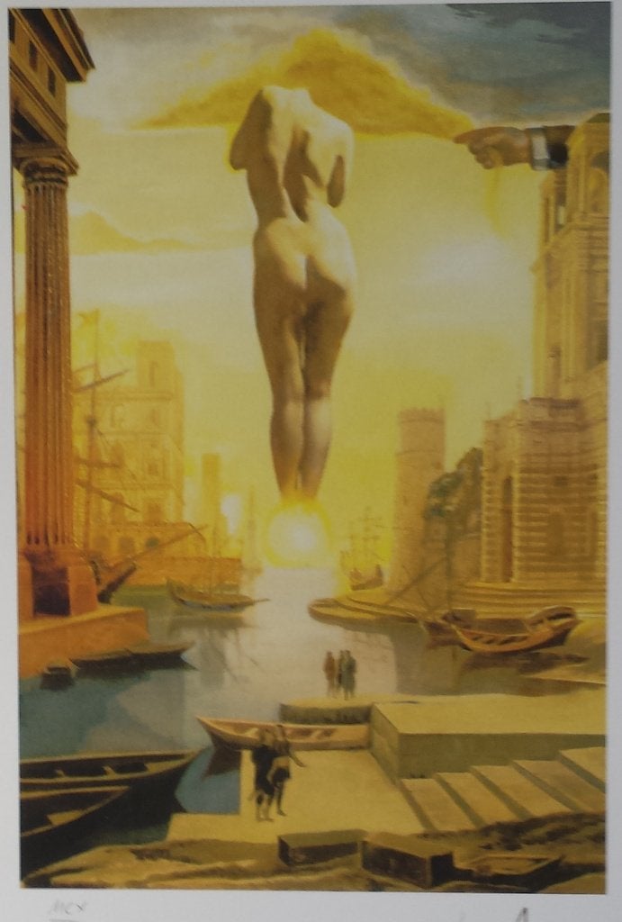 Salvador Dali(1904)Kl Lithografie"The Golden Fleece" Ges Gen, Antiek en Kunst, Kunst | Litho's en Zeefdrukken, Gesigneerd in de plaat
