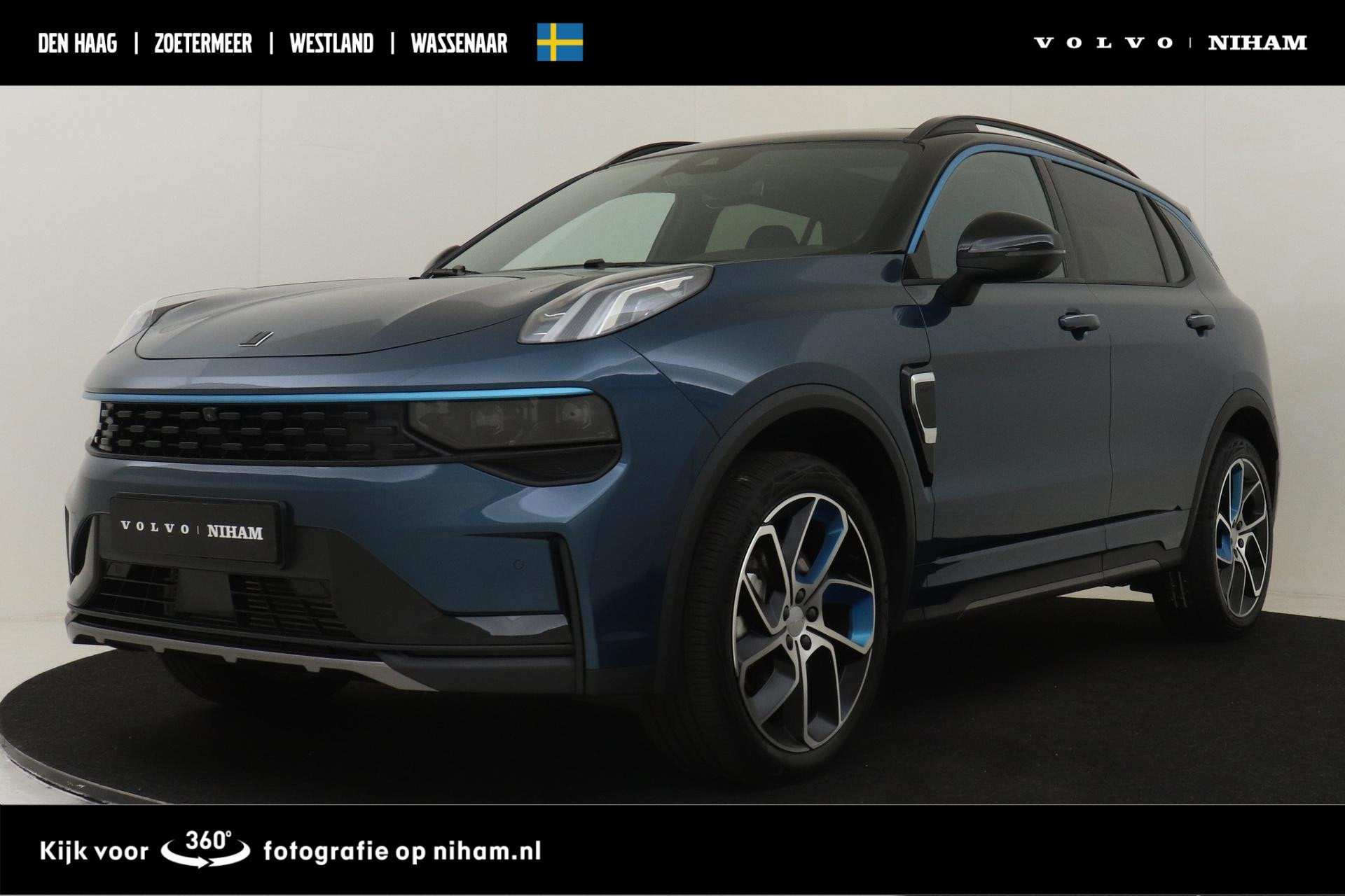 Lynk & Co 01 1.5 PHEV -PANO.DAK|ELEK.STOEL|HARMANINFINITY|36, Auto's, 12 maanden, Stof, Euro 6, Blauw