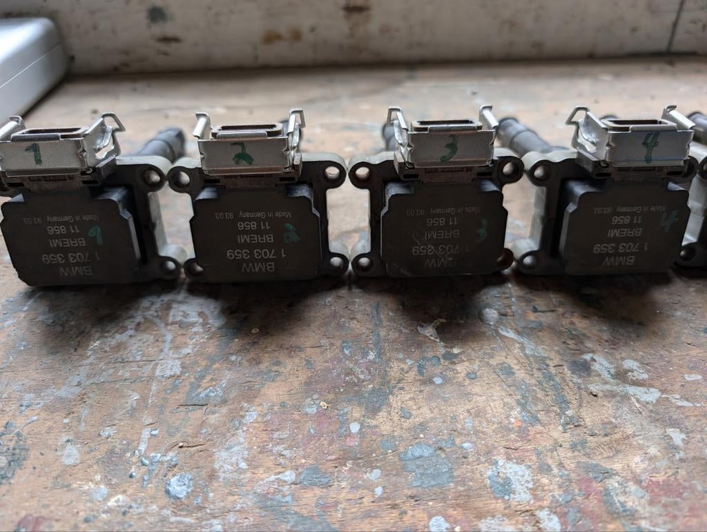 Bobines BMW E34 540i M60B40, Ophalen of Verzenden, Gebruikt, BMW