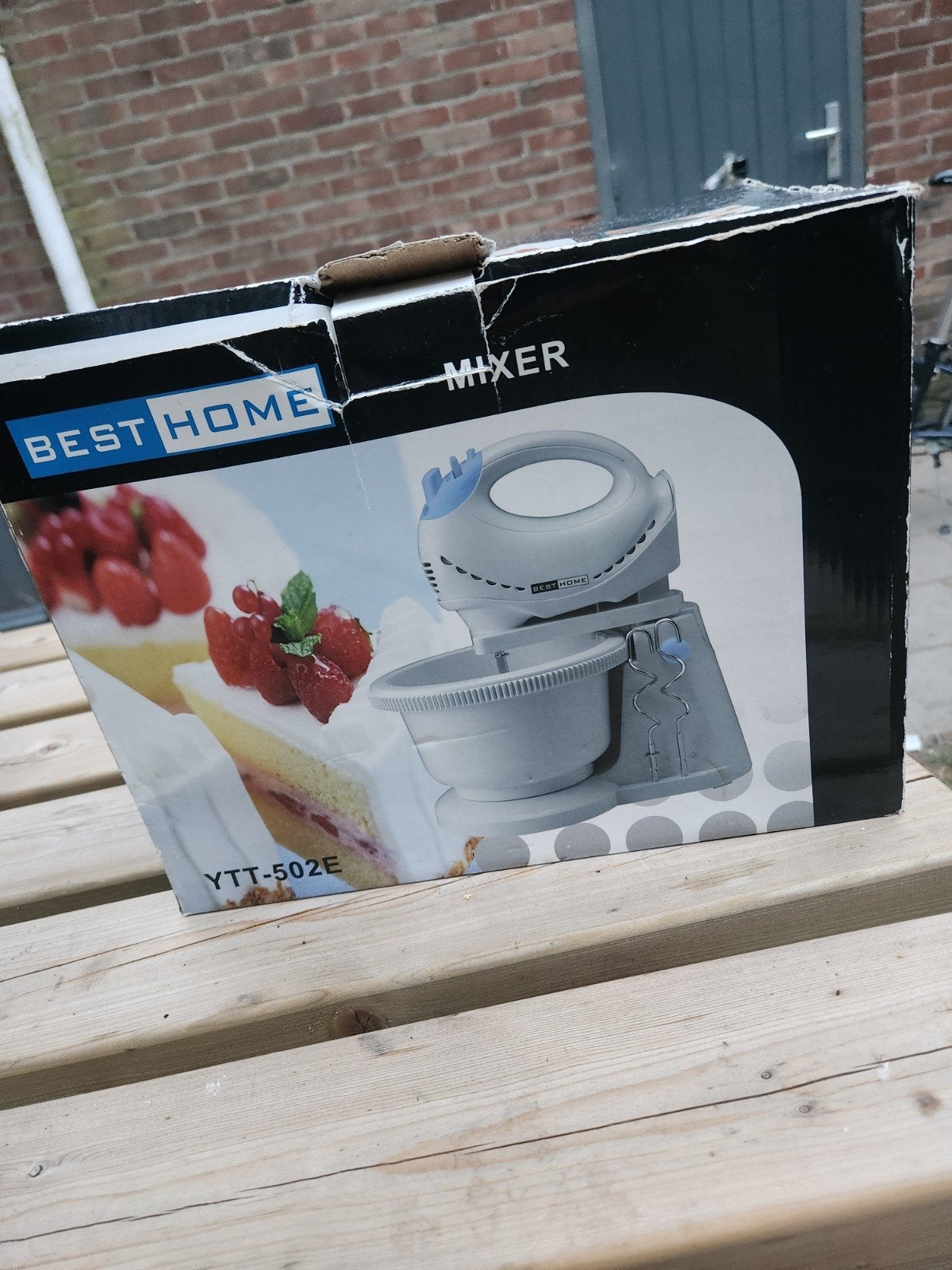 Best Home Mixer YTT-502E - 5 snelheden & turbostand, Witgoed en Apparatuur, Keukenmixers, Ophalen of Verzenden