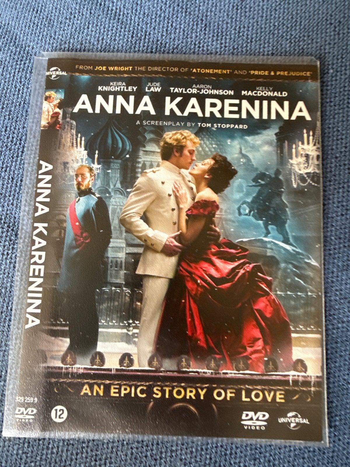 Anna Karenina DVD - Episch liefdesverhaal, Vanaf 12 jaar, Ophalen, Gebruikt, Inclusief doosje
