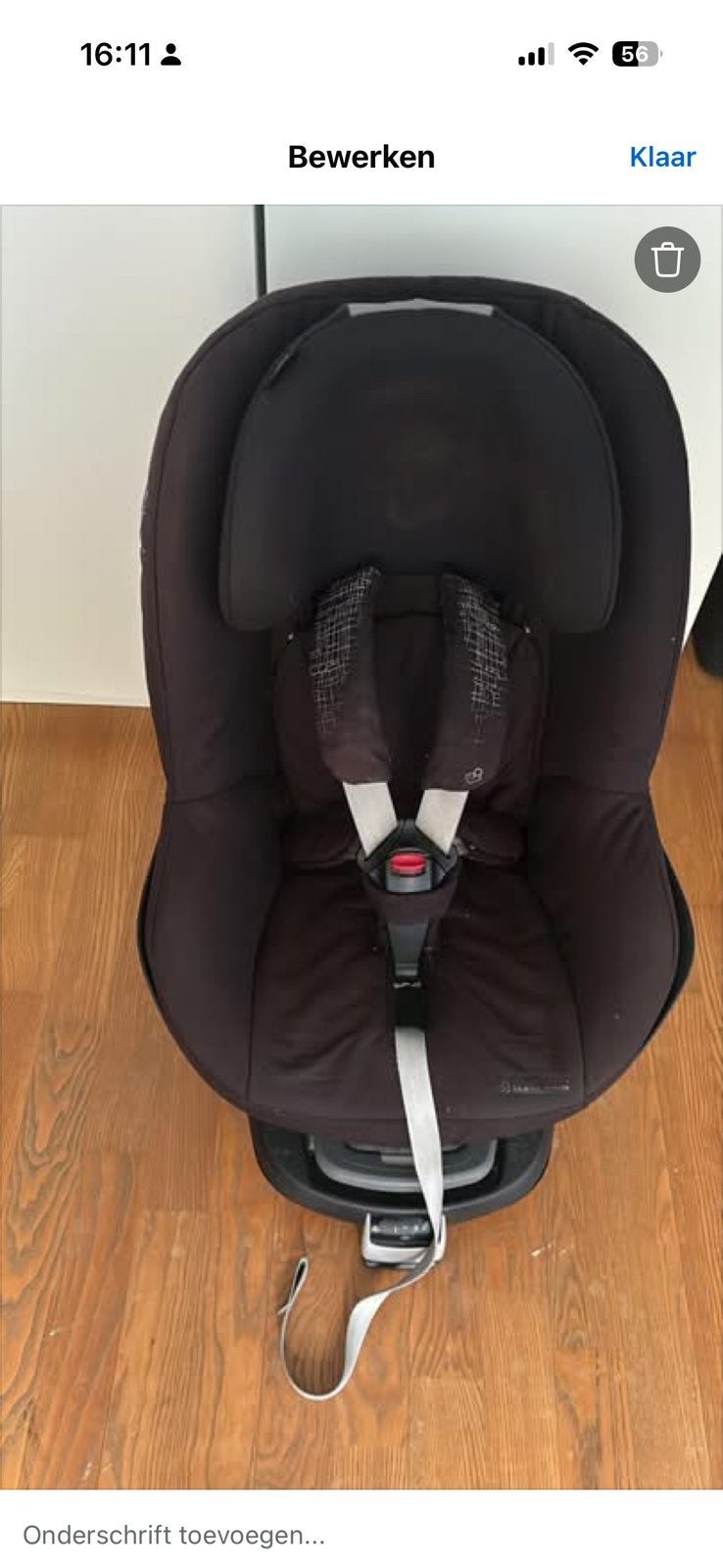 Autostoel + familyfix, Ophalen, Gebruikt, 9 t/m 18 kg, Slaapstand