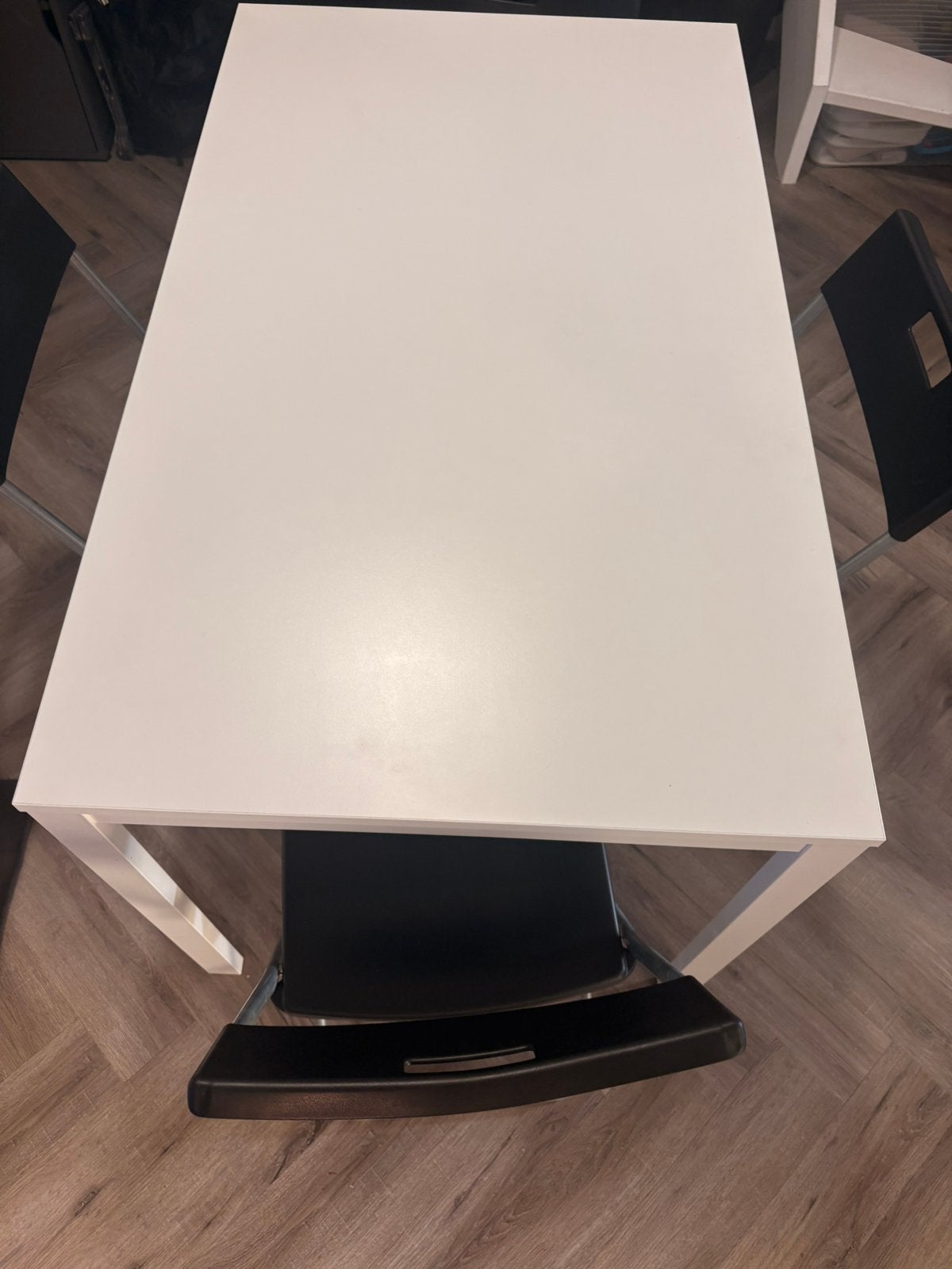 IKEA eettafel en stoelen, Huis en Inrichting, Ophalen, Zo goed als nieuw, Rechthoekig, 50 tot 100 cm