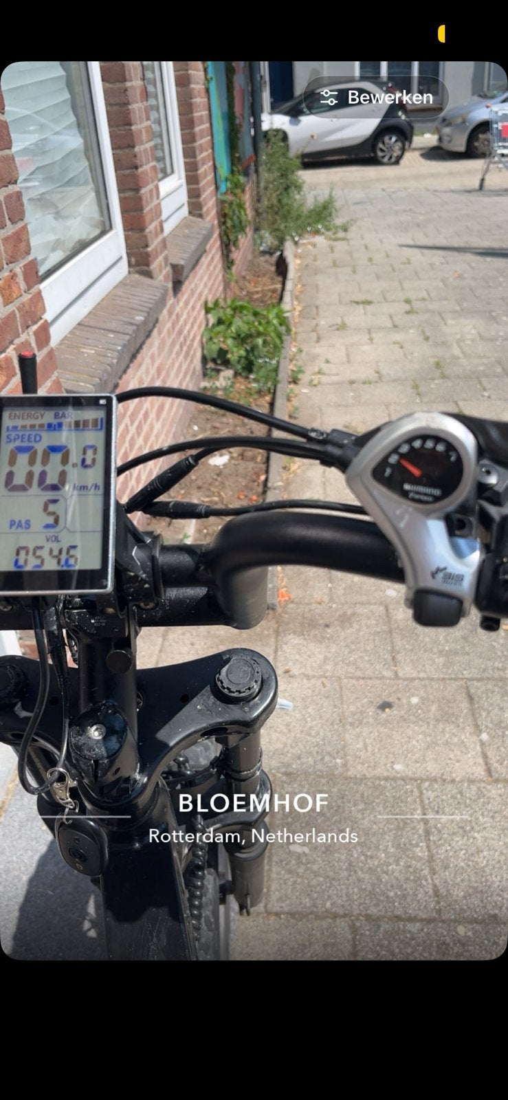 fatbike v20 zwart, Ophalen, Zo goed als nieuw, Maximaal 45 km/u, Elektrisch