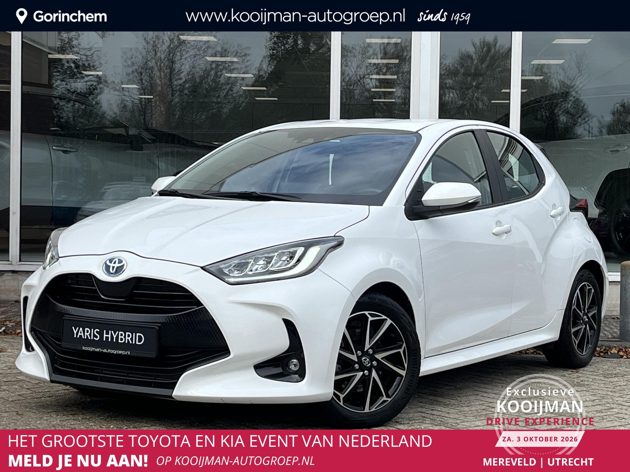 Toyota Yaris 1.5 Hybrid Dynamic edition LED, Lichtmetalen ve, Stof, Gebruikt, Euro 6, 116 pk