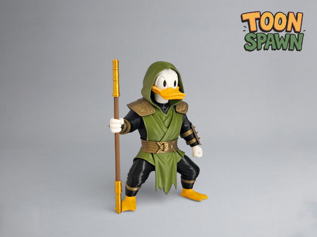 Donald Duck Mortal Kombat – Groene Versie, Ophalen of Verzenden, Nieuw, Fantasy