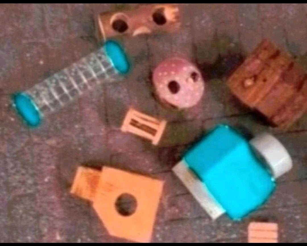 Groot pakket hamster spulletjes, Ophalen of Verzenden, Zo goed als nieuw, Speelgoed