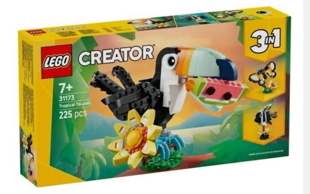 Lego 31173 - Wilde dieren: tropische toekan, Ophalen of Verzenden, Nieuw, Complete set, Lego