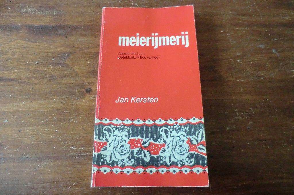 boekje - Jan Kersten - Meierijmerij (1981, Den Bosch), Boeken, Ophalen of Verzenden, 20e eeuw of later, Gelezen
