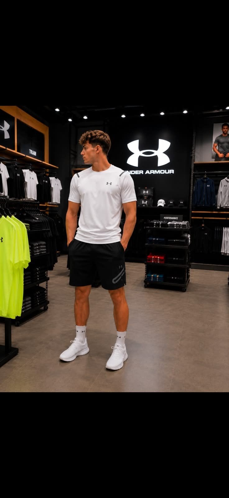 Partij Under Armour Essential lore piana Acics On Cloud, Kleding | Heren, Sportkleding, Nieuw, Algemeen, Overige maten, Zwart