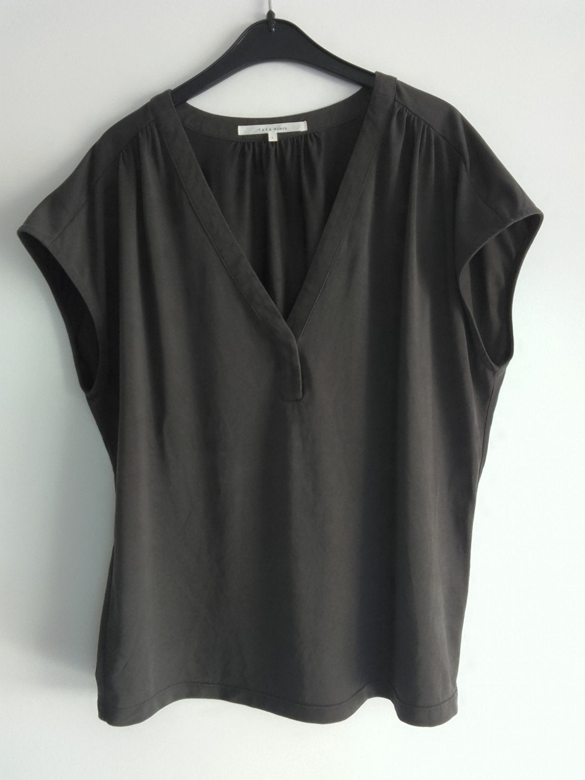 donkerbruine top van Yaya, Kleding | Dames, Tops, Maat 38/40 (M), Bruin, Ophalen of Verzenden, Yaya