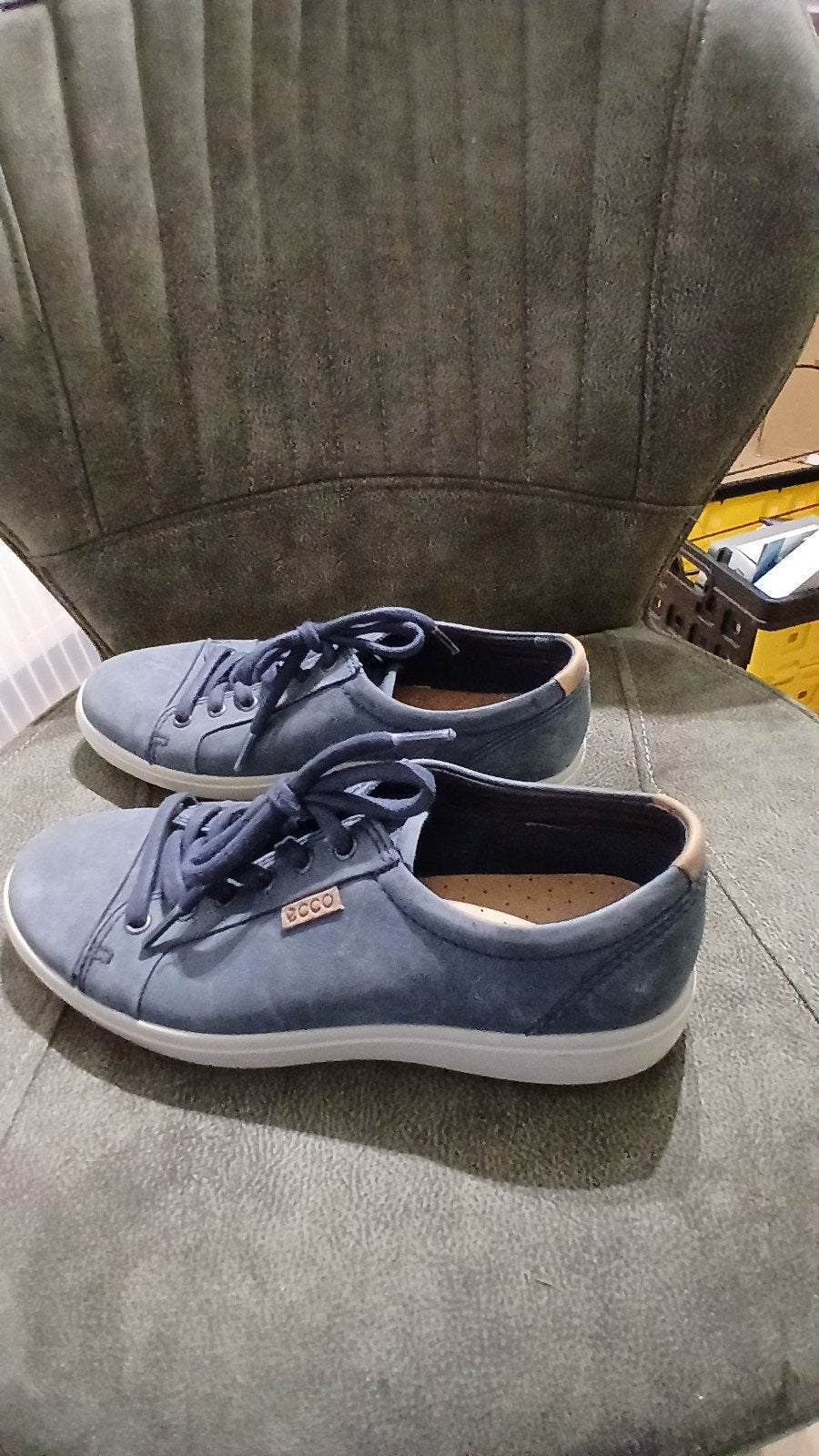 Ecco herenschoenen (mt 41) & Wolky damesschoenen (mt 42), Ecco, Wolky, Blauw, Ophalen of Verzenden, Sneakers of Gympen