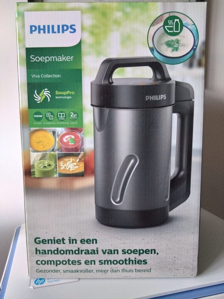 Philips Viva Collection HR2204 Soepmaker, Ophalen of Verzenden, Nieuw, Blender