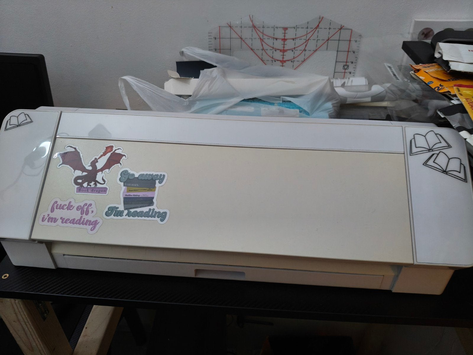 Silhouette Cameo 4 met snijmatten en folie, Ophalen, Gereedschap of Toebehoren
