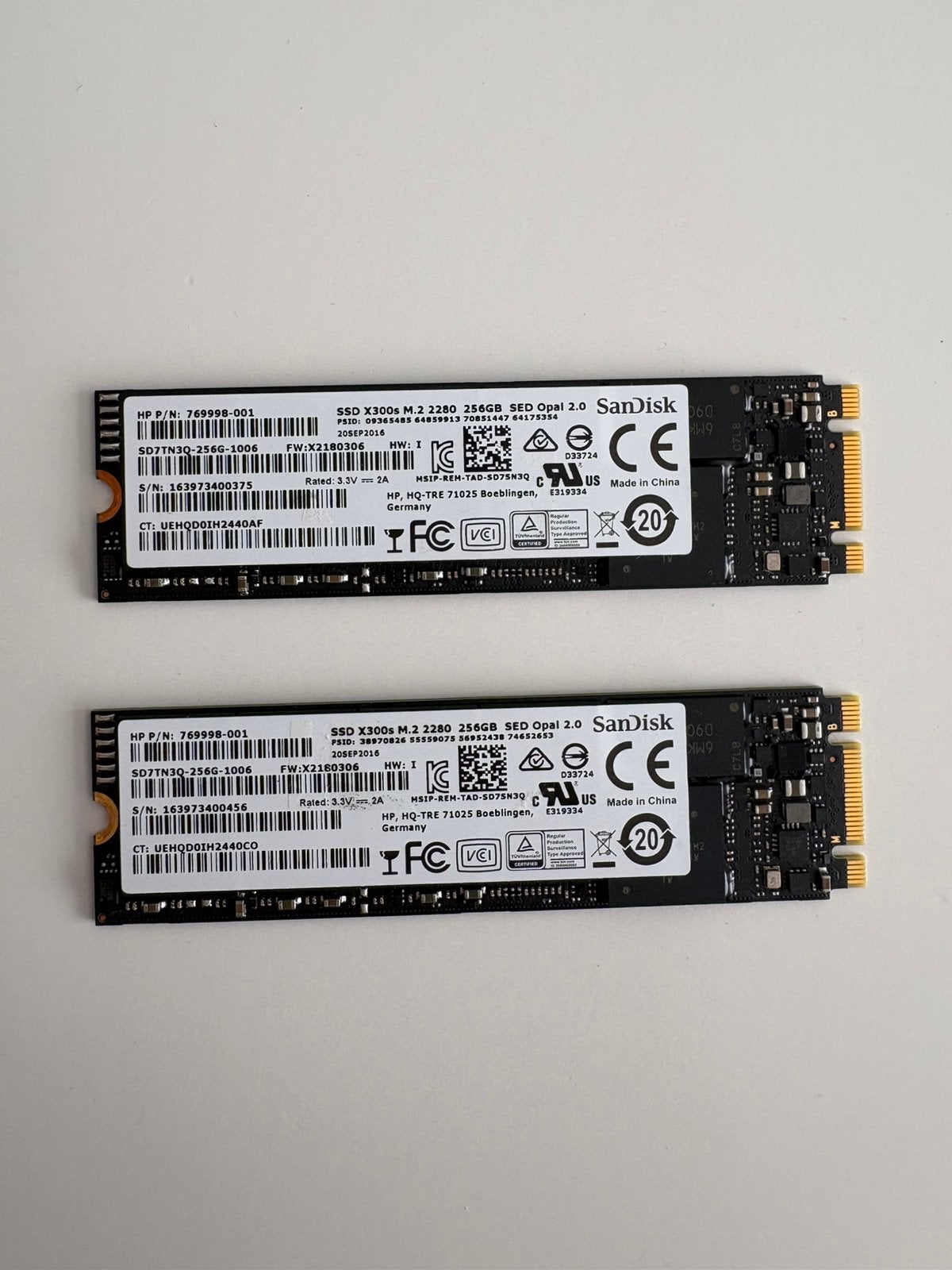 SSD 256GB NVME, Ophalen, Zo goed als nieuw, Laptop, USB