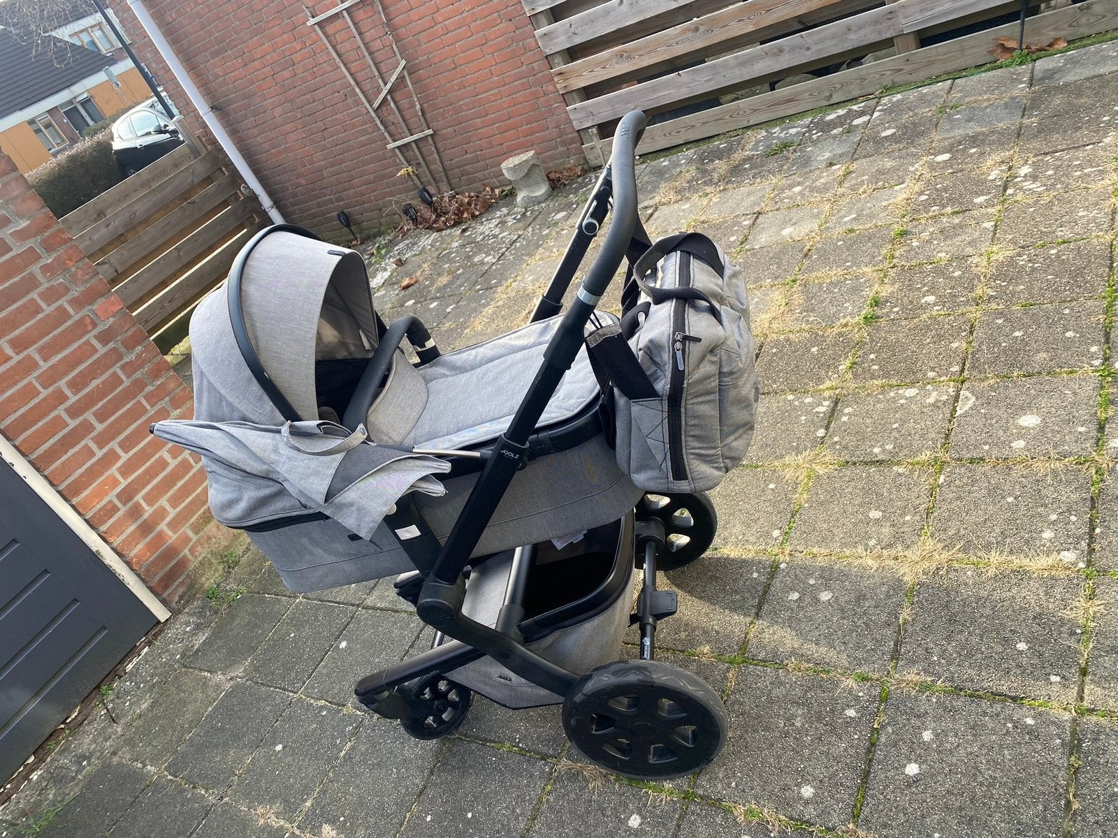 Joolz Day3, Kinderen en Baby's, Kinderwagens en Combinaties, Gebruikt, Combiwagen, Verstelbare duwstang, Ophalen