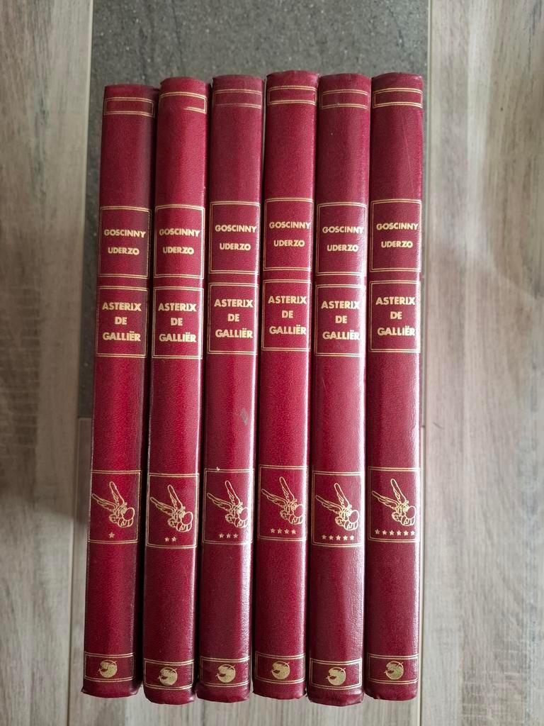 Asterix de Galliër gebonden uitgaven jaren '70 (6 stuks), Meerdere stripboeken, Ophalen of Verzenden, Gelezen, Goscinny & Uderzo