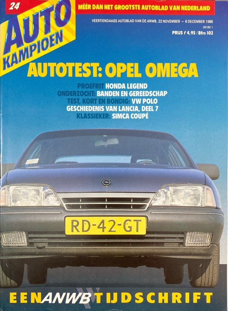 Autokampioen 24 1986, Ophalen of Verzenden, Gelezen, Algemeen