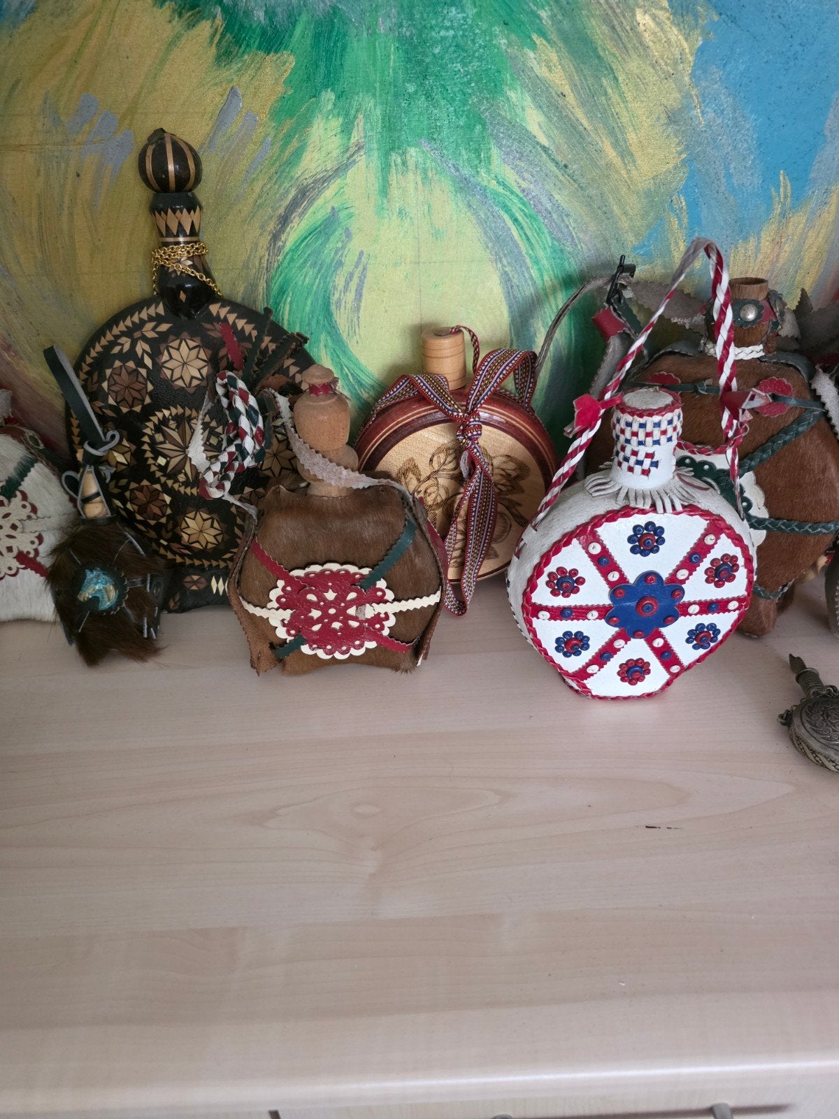 Decoratieve flessen/kruiken - Handgemaakt en Uniek, Ophalen of Verzenden