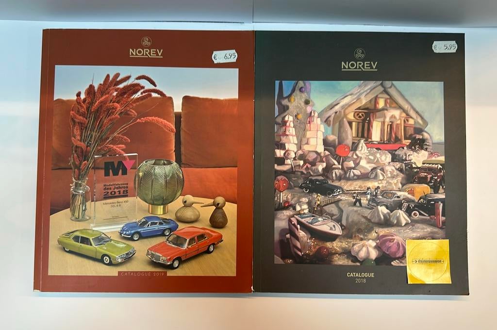Norev catalogus 2018 en 2019, Ophalen of Verzenden, Zo goed als nieuw, Algemeen