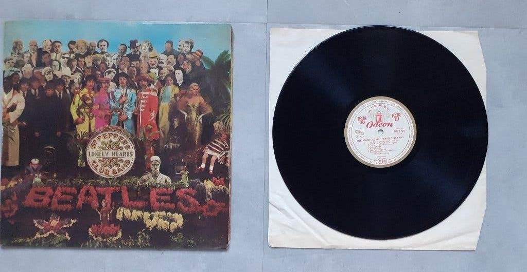 Beatles Sgt. Peppers Lonely Hearts Club Band Odeon SHZE 401, LP, Gebruikt, Ophalen of Verzenden, 12 inch