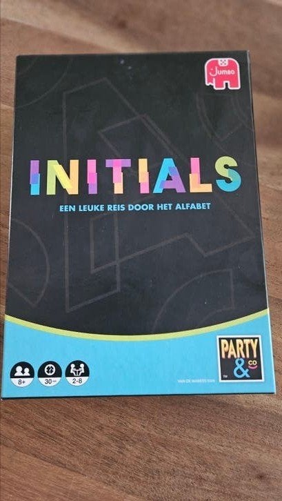 Initials: Een Leuke Reis Door Het Alfabet l, Een of twee spelers, Ophalen of Verzenden, Nieuw, Jumbo