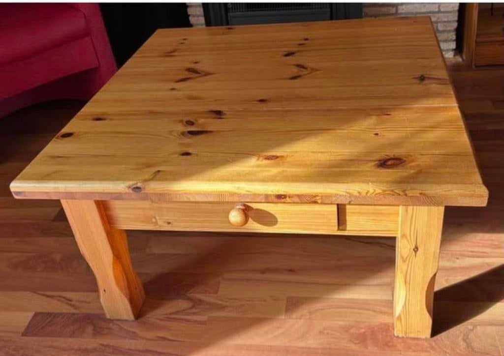 Grenen salontafel, Antiek en Kunst, Ophalen