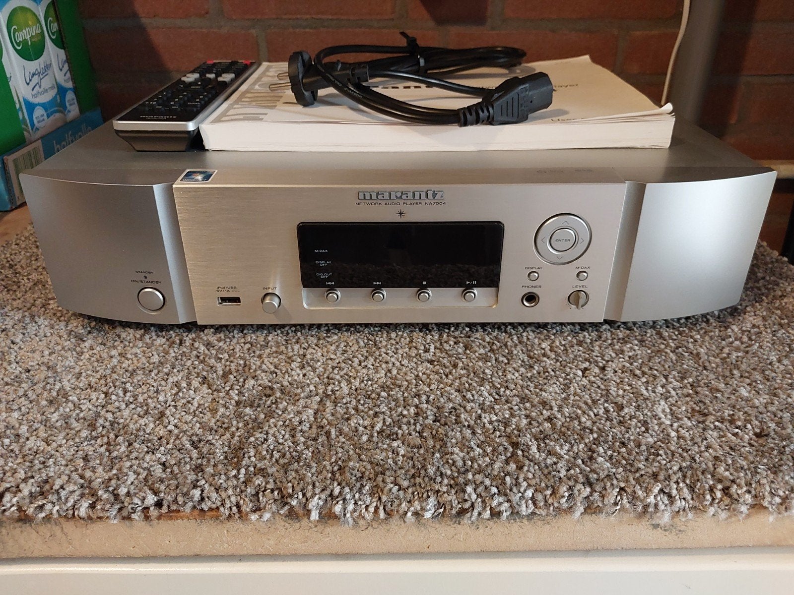 Marantz NA7004 Netwerk Audio Speler Defect!, Ophalen of Verzenden, Niet werkend, Analoog