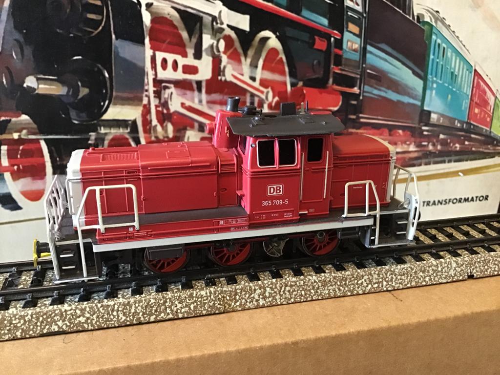 Marklin 34641 DB br365 delta als nieuw  met boekje en ovp, Wisselstroom, Locomotief, Ophalen of Verzenden, Zo goed als nieuw