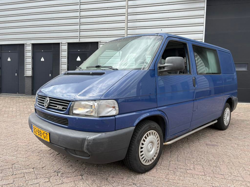 Volkswagen Transporter Bestel 1.9 D 50KW DC 2002, Auto's, Voorwielaandrijving, Stof, Zwart, 4 cilinders
