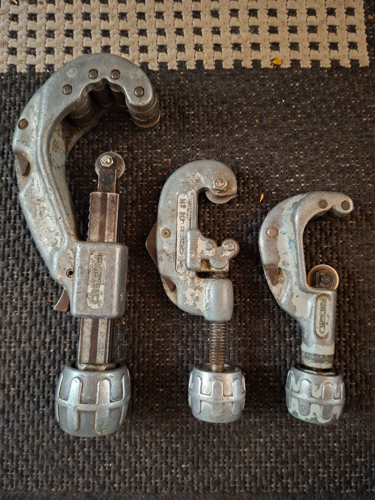 Ridgid pijpsnijders, Ophalen, Gebruikt, Snijgereedschap, Ridgid