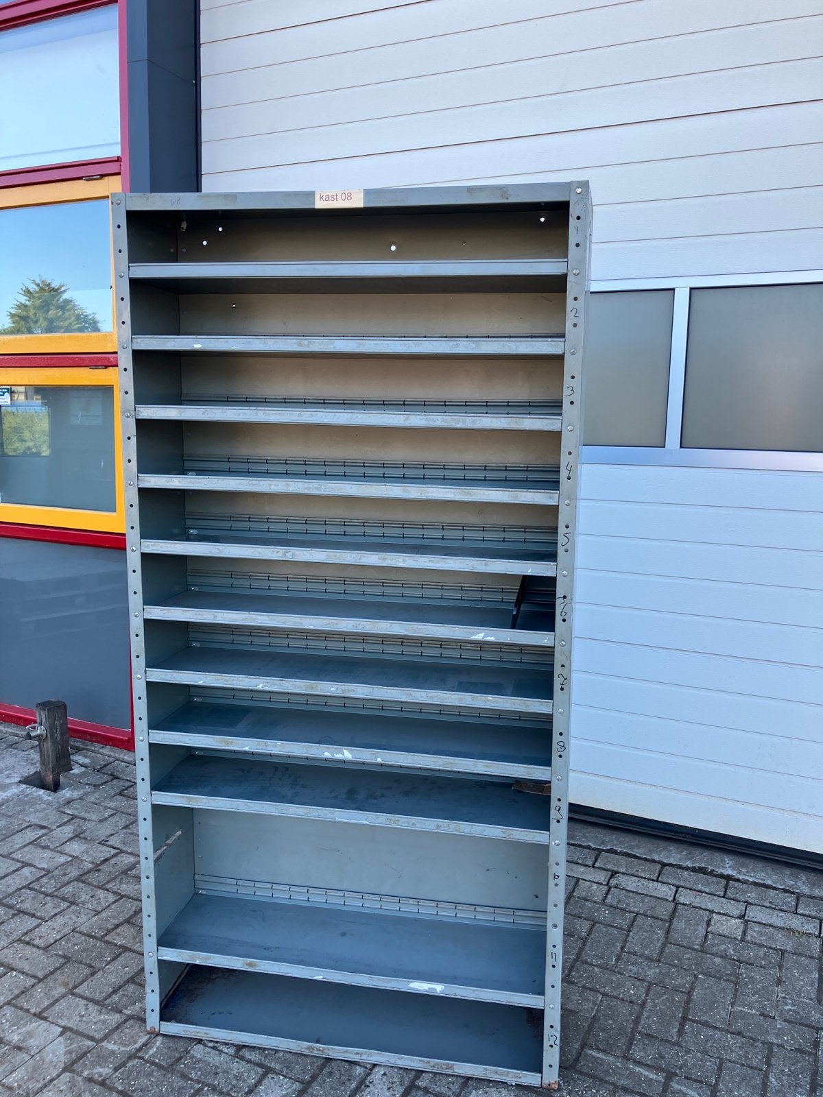 Magazijnkast - Grijs, Ophalen, Gebruikt