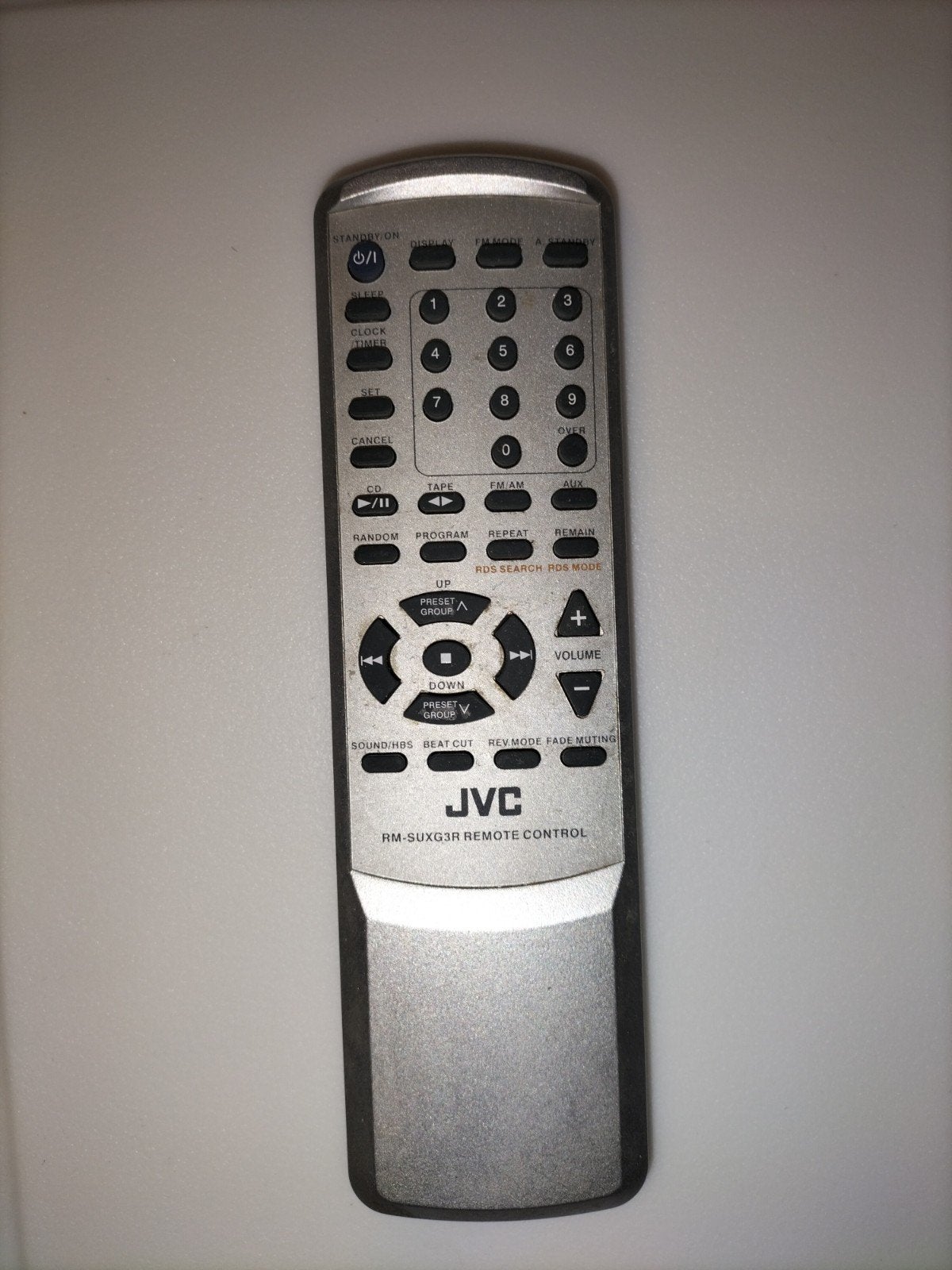 Originele JVC RM-SUXG3R Afstandsbediening voor Micro-Stereo, Ophalen of Verzenden, Origineel