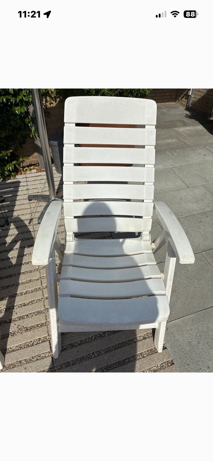2 mooie Hartman stoelen Gratis, Ophalen, Gebruikt, Kunststof, Verstelbaar